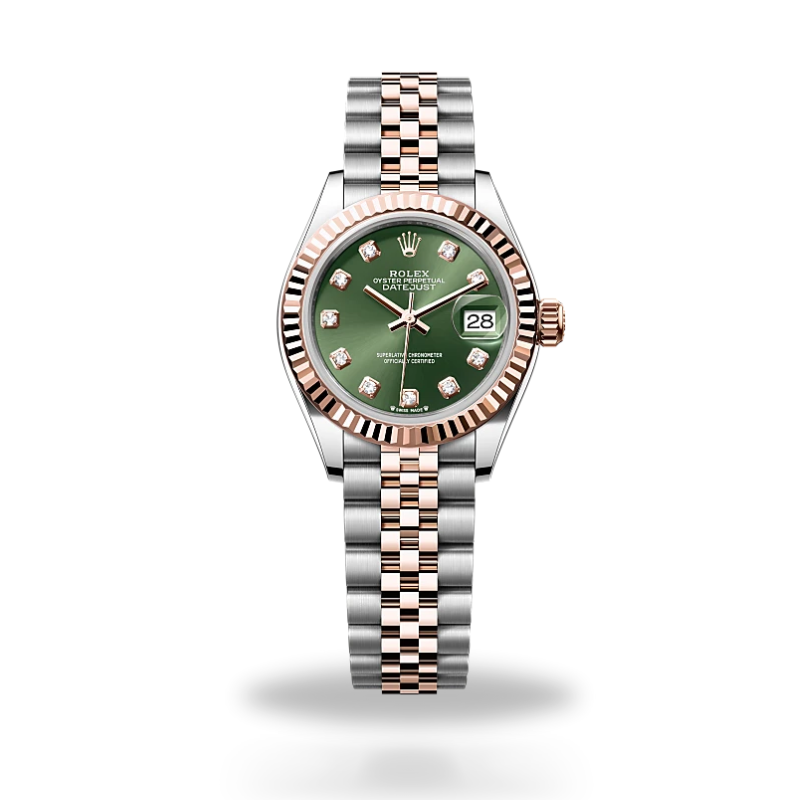 Rolex Lady Date Just Vert