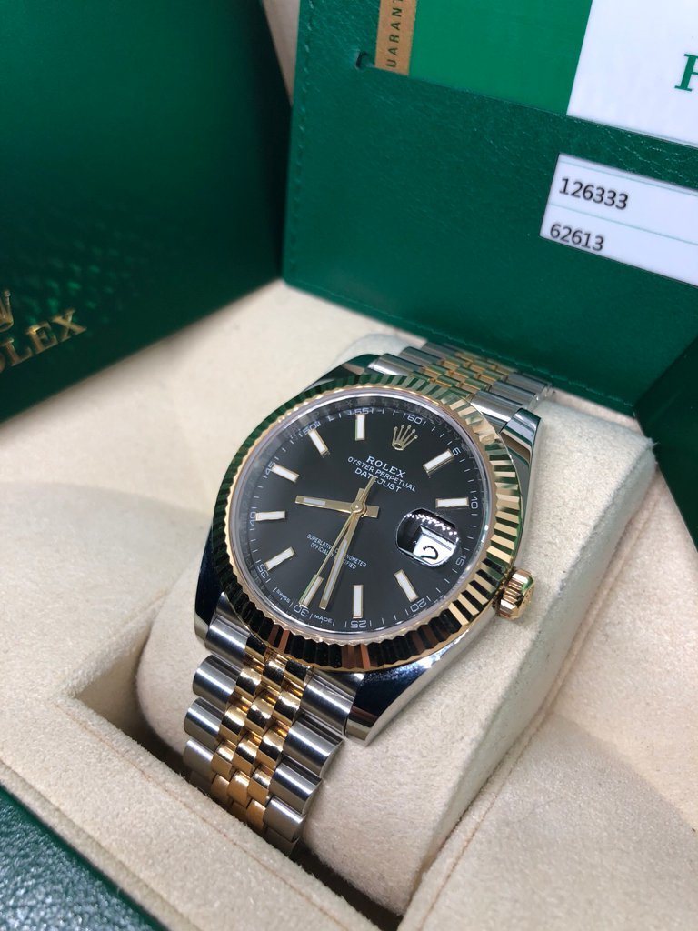 Datejust 126333-0014 Fond Noir Jubilée 41 mm