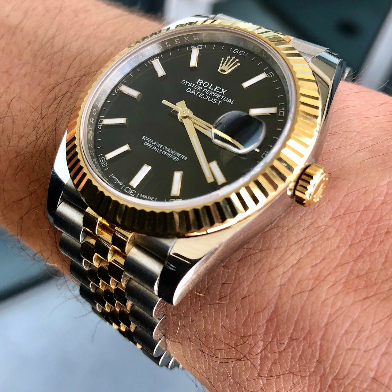 Datejust 126333-0014 Fond Noir Jubilée 41 mm