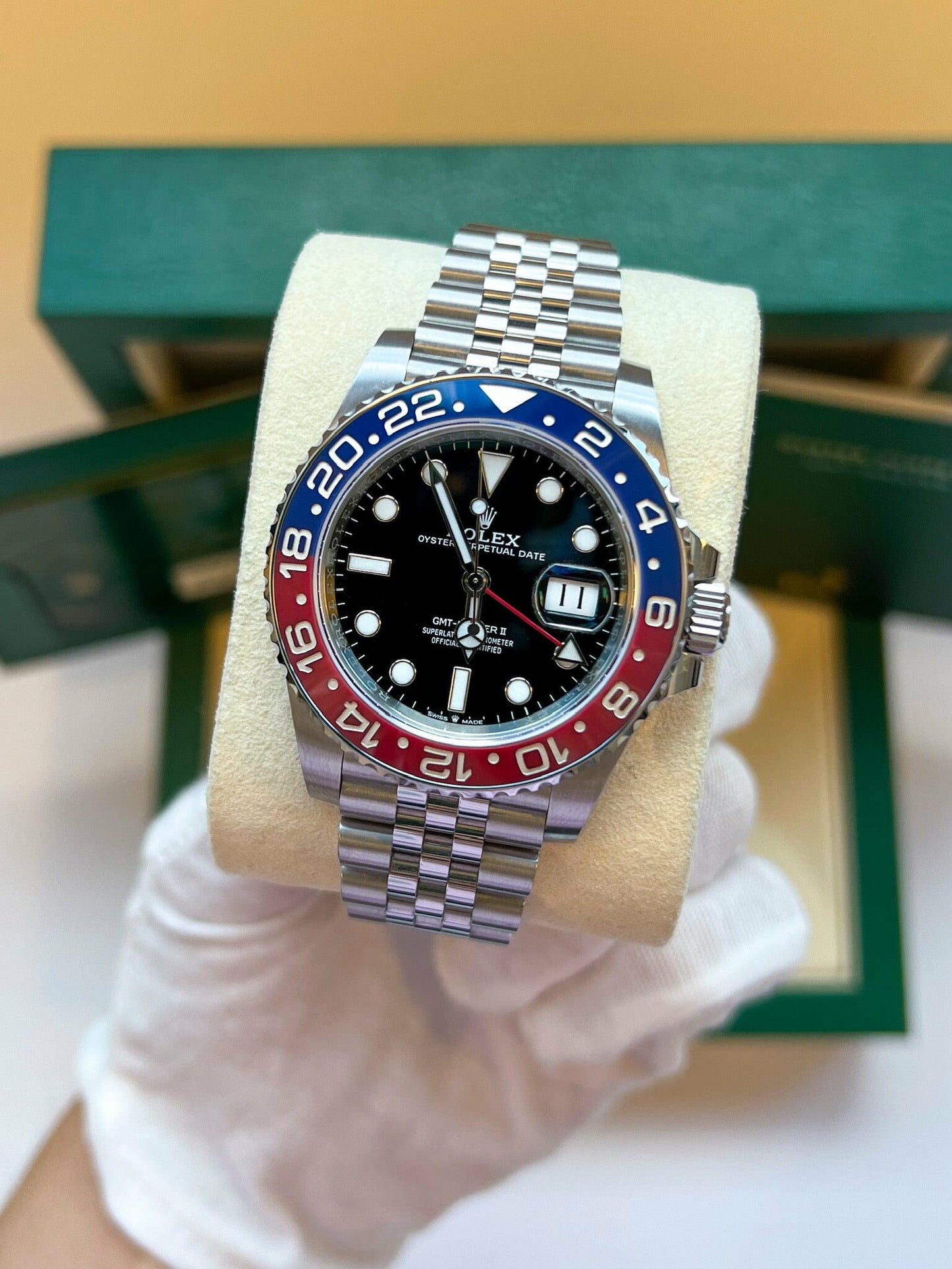 GMT-Master II "PEPSI" Jubilée Pour Homme